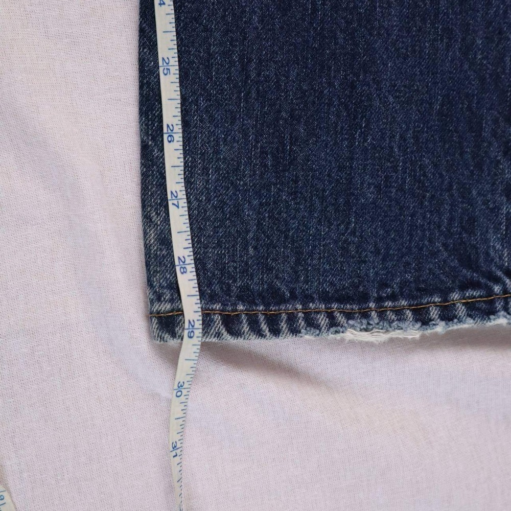 Polo Ralph Lauren Men Jeans Classic Blue Distressed Denim Straight Fit 30x30 - Picture 8 of 8